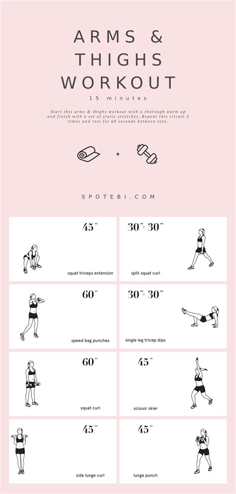 15-Minute Arms & Thighs Workout