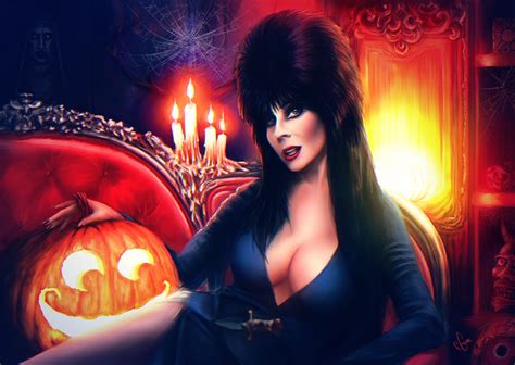 Elvira Halloween by junkome on DeviantArt