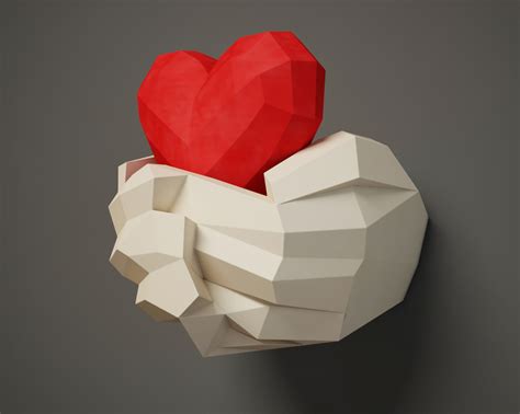 How to create 3D paper sculptures with your own hands? on Behance