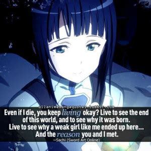 Quotes From Sao Anime. QuotesGram