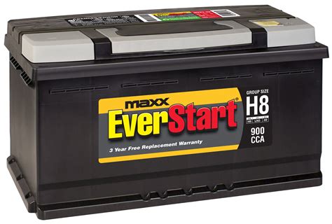 EverStart Maxx Lead Acid Automotive Battery, Group Size H8 (12 Volt/900 ...