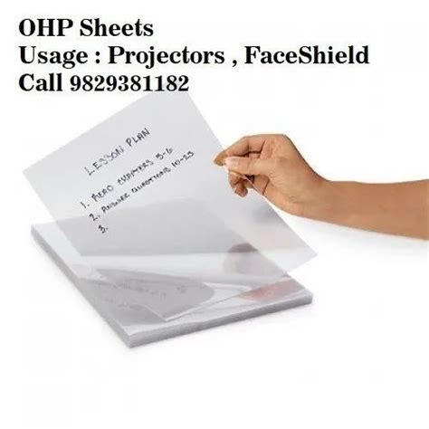 OHP Sheet - Wholesaler & Wholesale Dealers in India