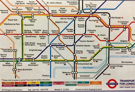 LONDON UNDERGROUND MAP - LONDON TUBE MAP 2023