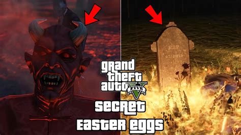 GTA 5 - Easter Eggs and Secrets 2021! (Scary Location) - YouTube