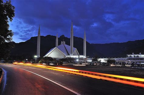 Faisal Mosque | night view of faisal mosque islamabad. beaut… | Flickr