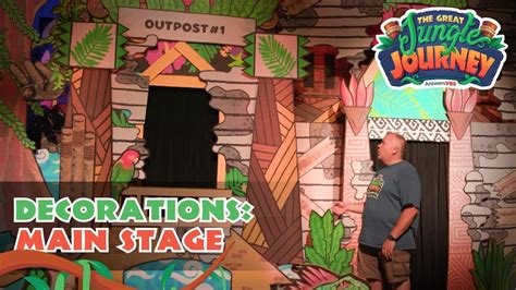 The Main Stage for VBS! | The Great Jungle Journey VBS: Decorations - YouTube