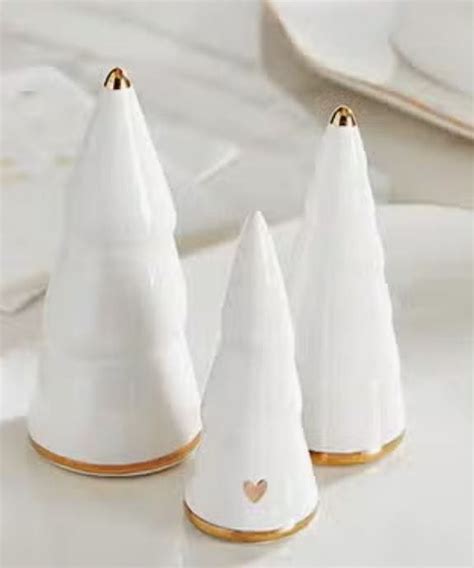 Ceramic Trees, Set of 3 - White, Green OR Blush – She She Boutique