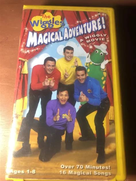 THE WIGGLES MAGICAL Adventure! A Wiggly Movie VHS Vintage with 16 Songs $12.01 - PicClick AU