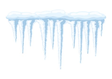 Icicles Clipart Two Blue Ice Drips On A White Background Cartoon Vector, Icicles, Clipart ...