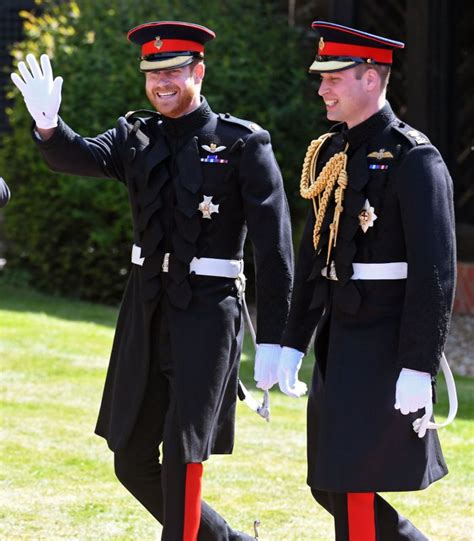 Royal wedding: Prince Harry, Prince William wear frockcoat uniform of ...