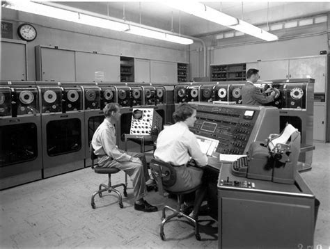 Univac 1 Computer | Computer history, Computer, 50s photos