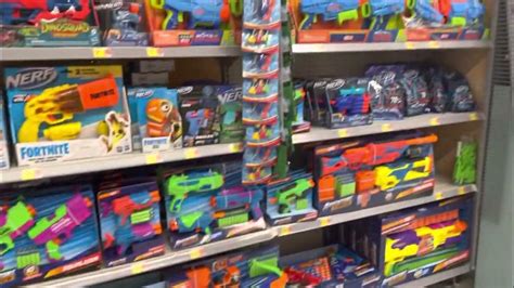 The Nerf Aisle in Walmart part 7. - YouTube