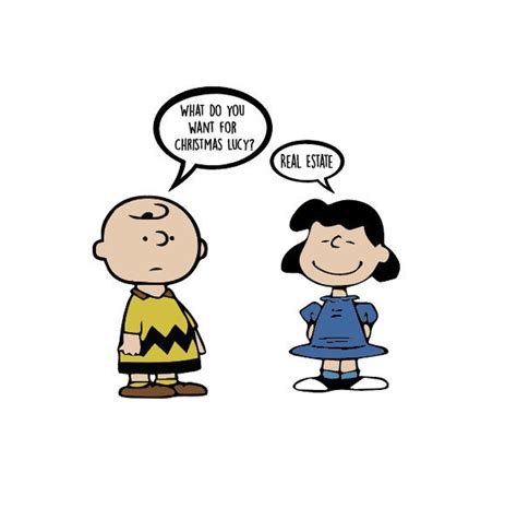 Charlie Brown Lucy Van Pelt Peanuts Real Estate Christmas Holiday SVG ...