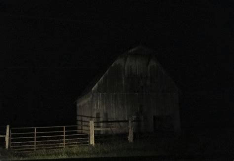 Ghost Barn | Abandoned barn at night. Creepy.... | By: cindy47452 | Flickr - Photo Sharing!