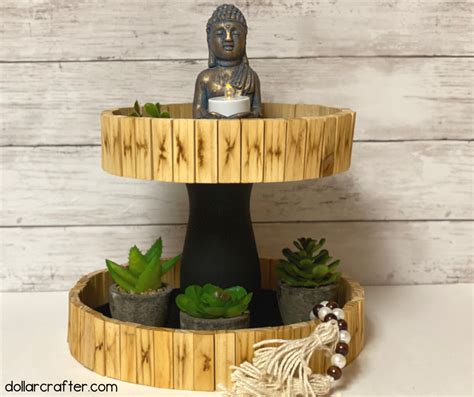 DIY Tiered Jenga Tray ⋆ Dollar Crafter