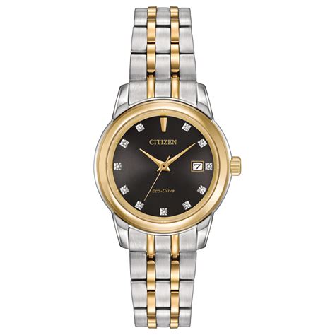 Citizen Eco-Drive Ladies' Watch with Diamond Accents