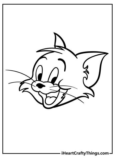 Tom And Jerry Christmas Coloring Pages