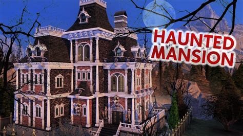 HAUNTED MANSION | Sims 4 Speed Build - YouTube