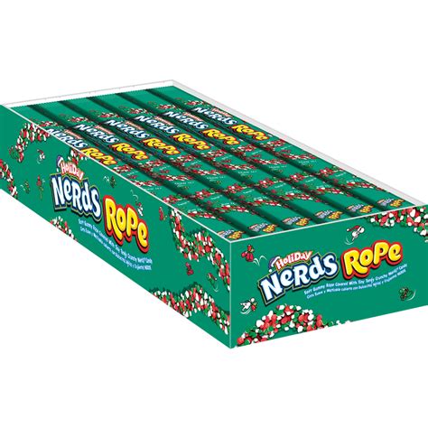 Nerds Holiday Rope Candy, 0.92 Ounce (Box of 24) - Walmart.com - Walmart.com