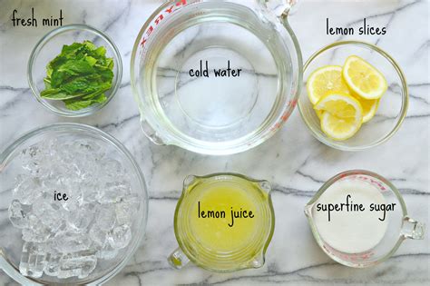 mint_lemonade_ingredients | Love & Food ForEva