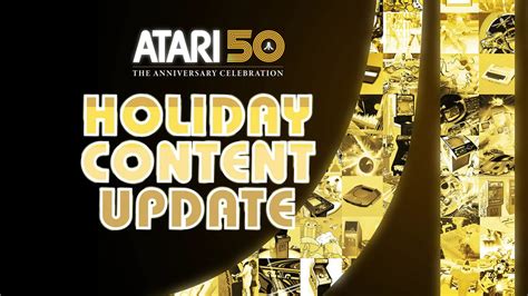 Atari: 50th Anniversary Celebration Receives 'Holiday Content Update' Adding 12 New Games This ...