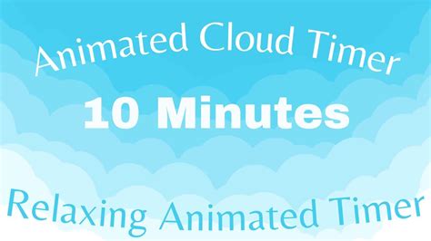 10 Minute Animated Countdown Timer - YouTube