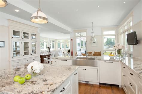 Galaxy White Granite Countertop Installation Project in Clifton, NJ