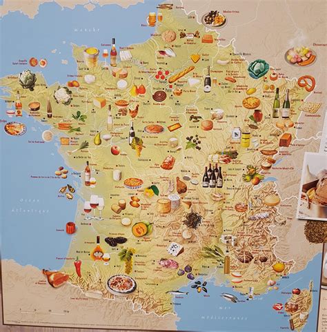 Food map of France. : r/MapPorn