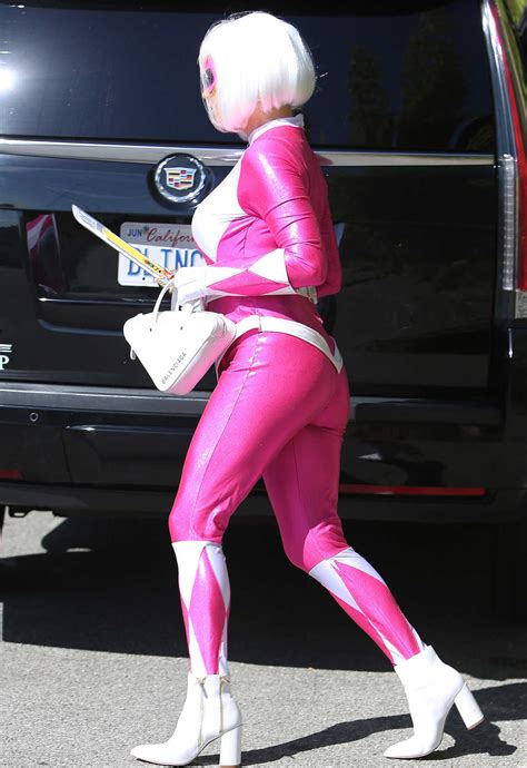 Fergie in a Pink Halloween Costume Leaves Her House in Santa Monica 10 ...