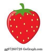 900+ Strawberry Fruit Cartoon Drawing Flat Design Clip Art | Royalty Free - GoGraph