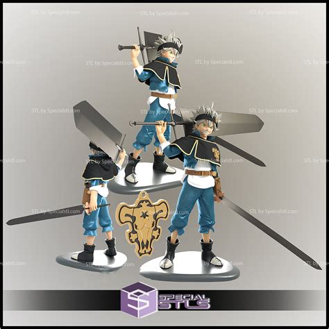 Asta STL Files from Black Clover 3D Printable | SpecialSTL