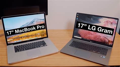 Hands-On With the 17" LG Gram and a Look at Apple's Old 17" MacBook Pro ...