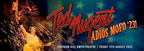 Ted Nugent Tickets | 11th August | Michigan Lottery Amphitheatre at ...