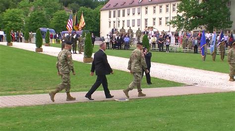 US Army Garrison Stuttgart Change of Command - YouTube