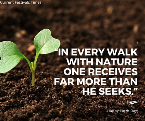 Top 31 Earth Day Quotes to Fall in Love with Nature - Current Festivals ...