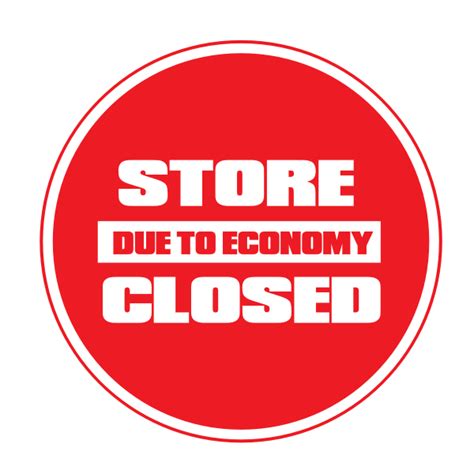 Store closed sign | Free SVG