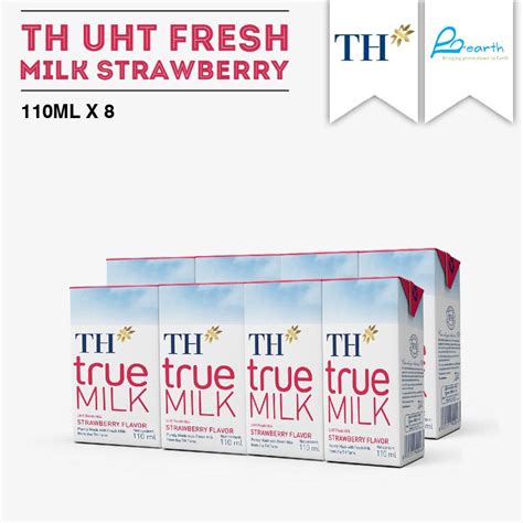 TH True Milk UHT Strawberry Fresh Milk | NTUC FairPrice