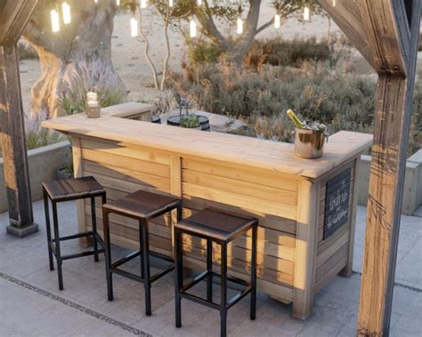 Home Improvement DIY Outdoor bar plans Home & Hobby Craft Supplies & Tools etna.com.pe