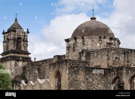 San Jose Mission, San Antonio, Texas, USA Stock Photo - Alamy