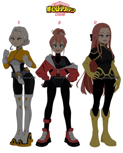 BNHA GIRLS ADOPTABLES 5 [CLOSE] (3/3) by JohannaFOX on DeviantArt ...