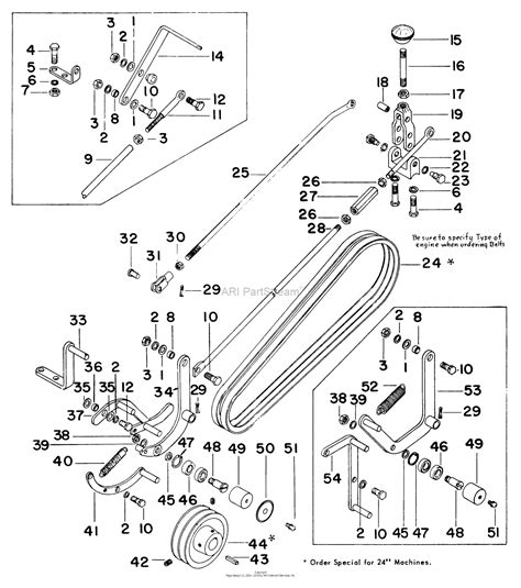 Bunton, Bobcat, Ryan DV22429 DV2 1957-1959 - H.D. SOD CUTTER Parts ...