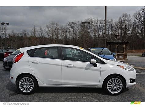 Oxford White 2015 Ford Fiesta Titanium Hatchback Exterior Photo ...