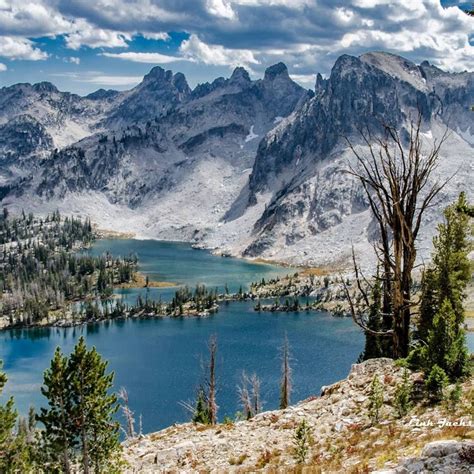 Twin Lakes in the Sawtooth Wilderness. Photo by Link Jackson. | Idaho travel, Idaho vacation ...