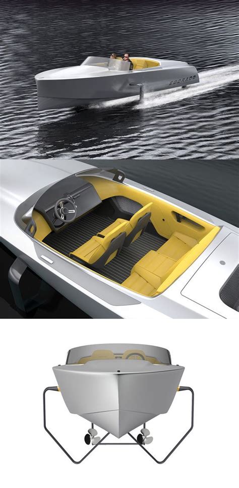 Electric Indulgence - Yanko Design in 2024 | Electric boat, Classic ...