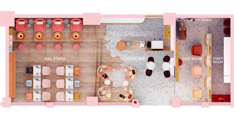 Beauty Salon Floor Plan Design | Floor Roma