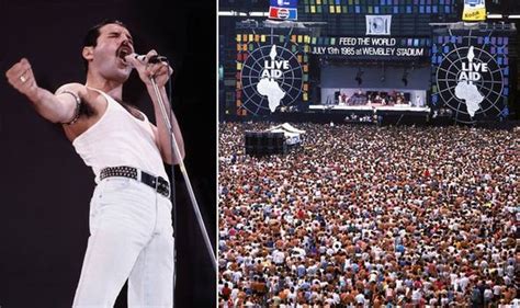 Queen Band Live Aid 1985