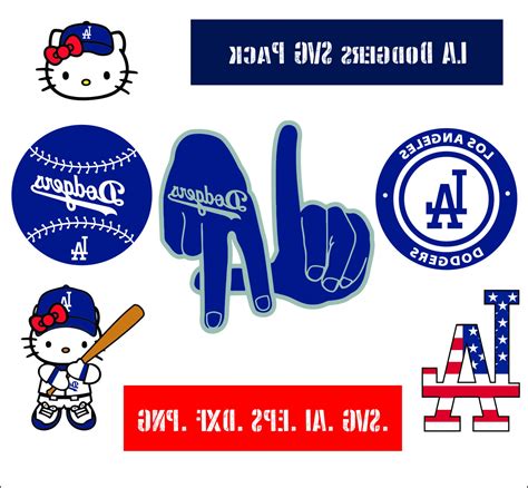 Dodgers Logo Vector at Vectorified.com | Collection of Dodgers Logo ...