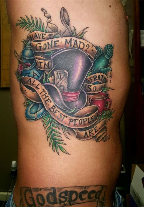 Pin by Michael Roe on Mad Hatter tattoo | Mad hatter tattoo, Tattoos, Skull tattoo