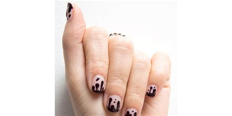 Blood Drip Manicure How To - Halloween Nail Art Tutorial