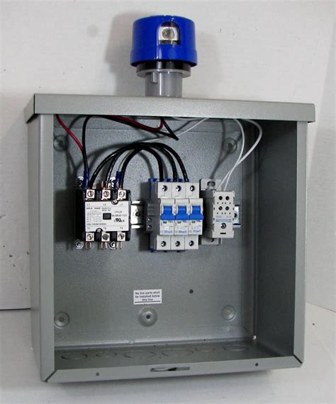 Lighting Control / Contactor Panel with Standard Twist-lock Photocell ...